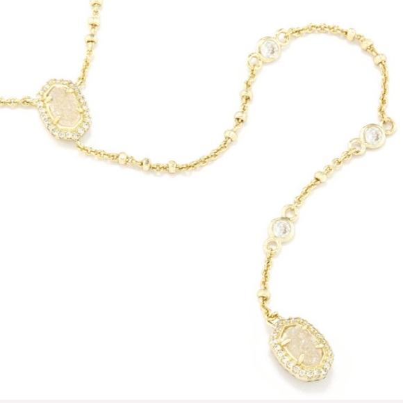 Kendra Scott Jewelry - NWT Kendra Scott Claudia Lariat Necklace In Gold